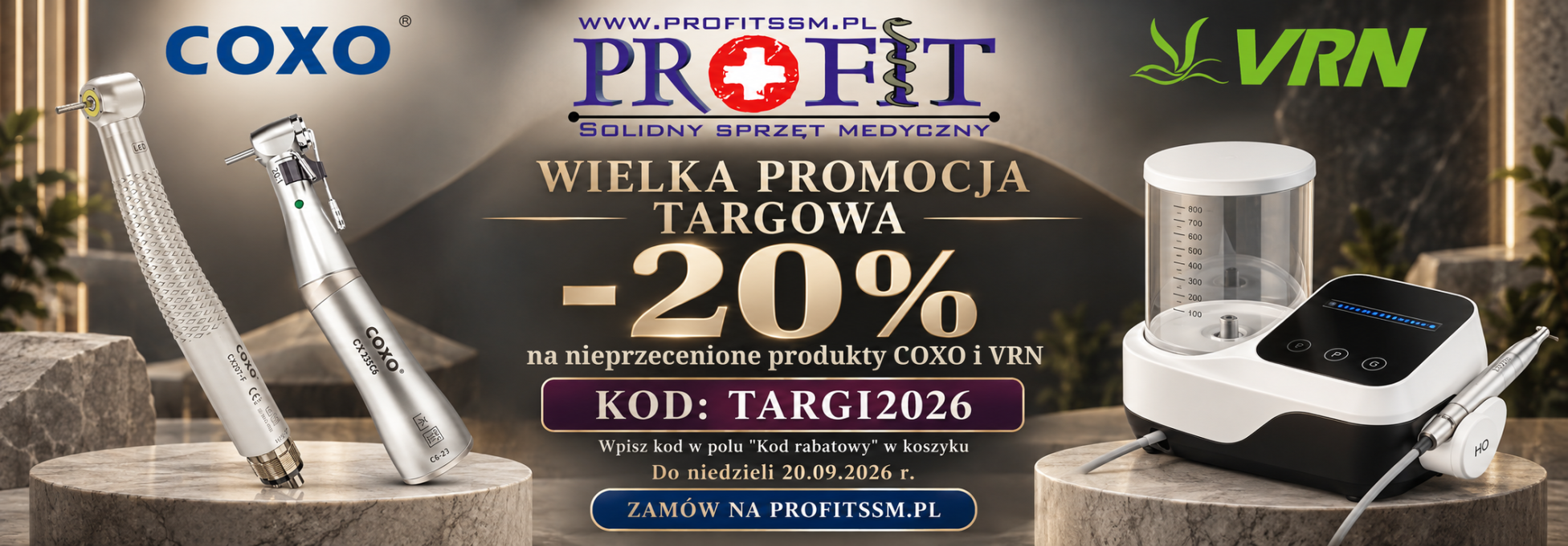PROMOCJA TARGOWA -20%